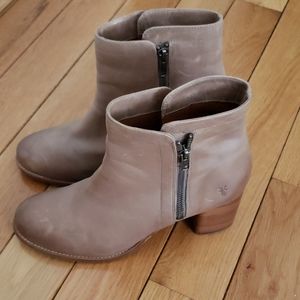 Frye Addie Double Zip Ankle Boots
